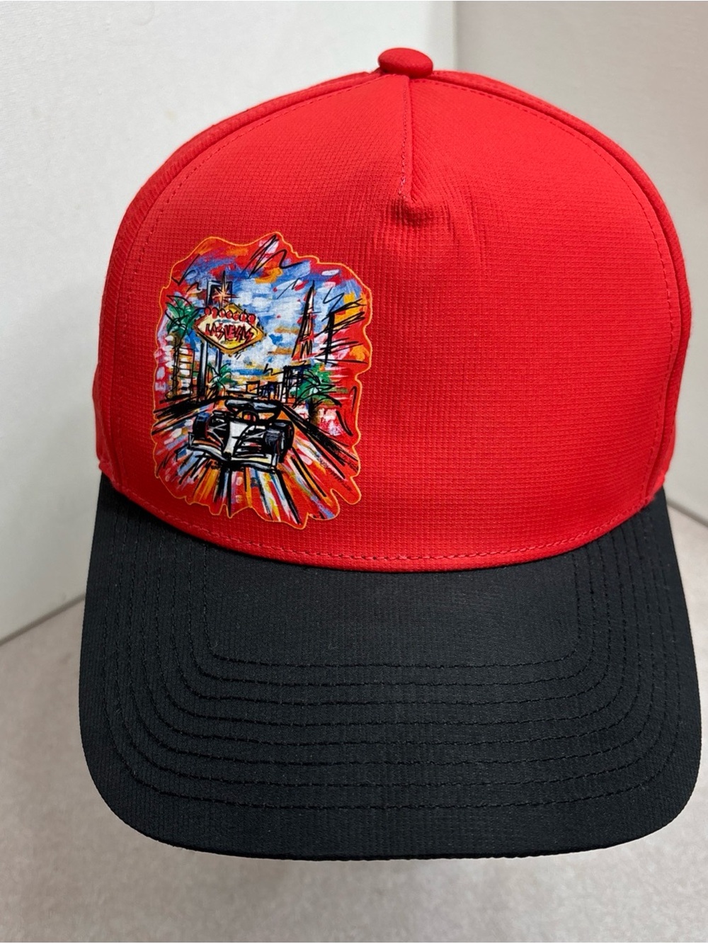 Chivas Regal Ferrari Leclerc F1 Racing Vegas Golf Hat Cap Vented Snapback Unisex